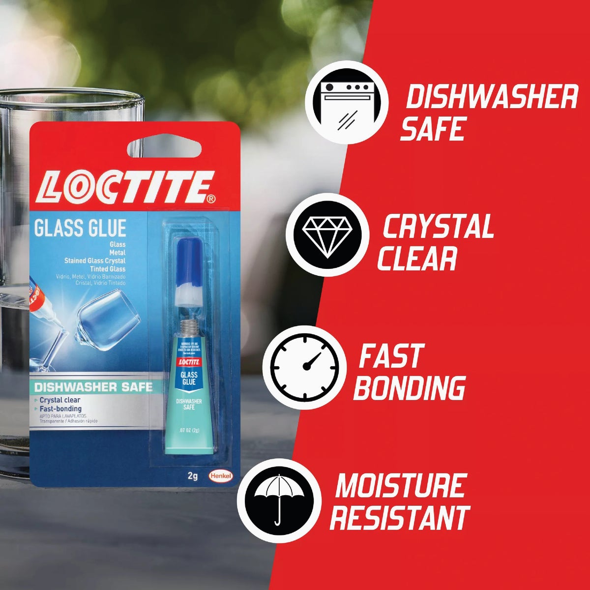 LOCTITE 2 gm Instant Glass Glue Image 5