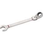 Channellock Standard 9/16 In. 12-Point Ratcheting Flex-Head Wrench Image 1