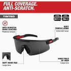 Milwaukee Wrap Around Safety Glasses with Tinted Anti-Scratch Lenses Image 3