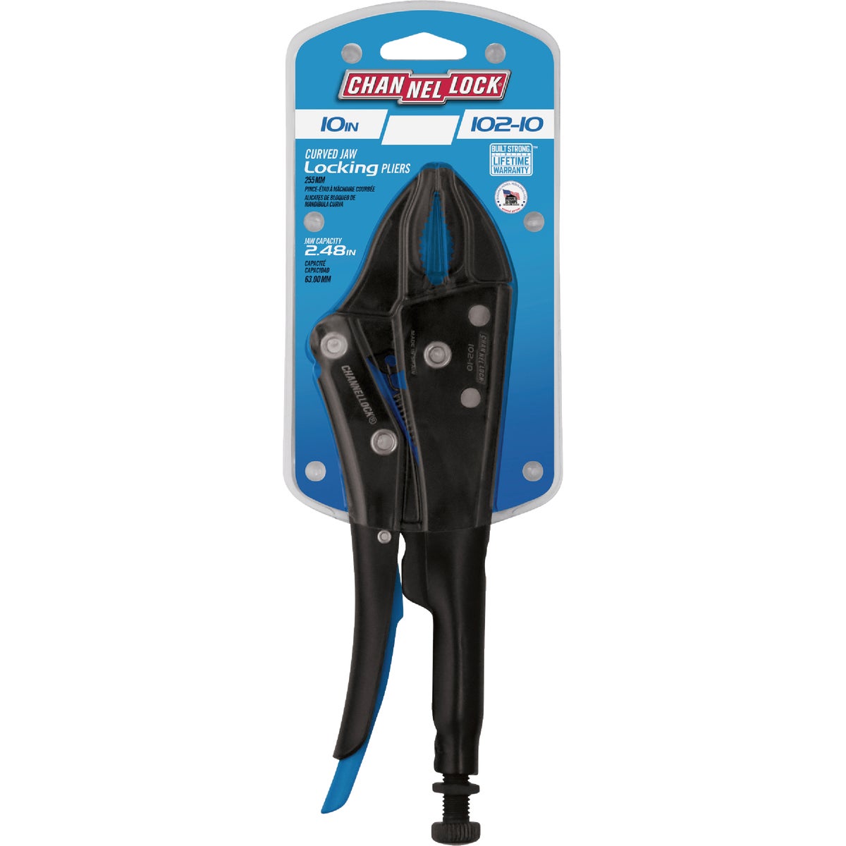 Channellock 10 In. Curved Jaw Locking Pliers Image 3
