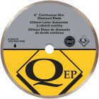 QEP 8 In. Continuous Rim Wet Cut Diamond Blade Image 1