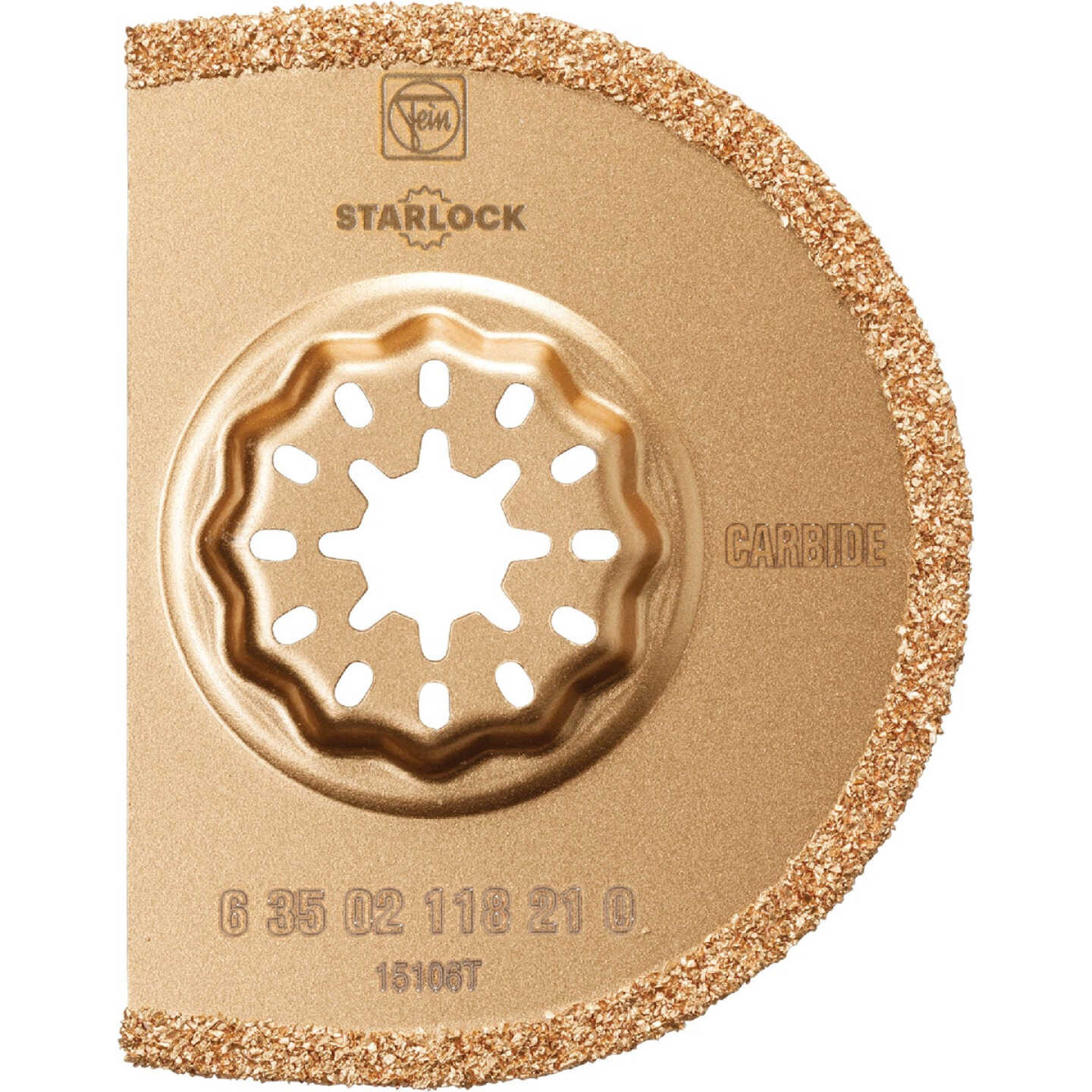 Fein Starlock 2-1/2 In. Carbide Grout Oscillating Blade Image 1