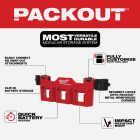 Milwaukee PACKOUT Tool Box M18 Battery Rack Attachment Image 6