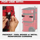 Milwaukee PACKOUT Tool Box M18 Battery Rack Attachment Image 4