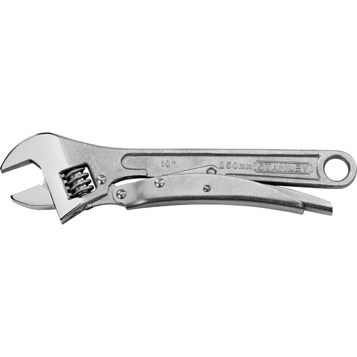 Stanley MaxGrip 10 In. Locking Adjustable Wrench Image 3