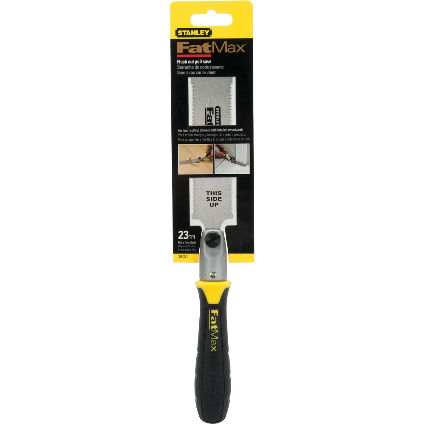 Stanley FatMax 4-3/4 In. 23 TPI Mini Pull Saw Image 2