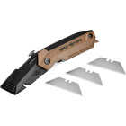 Spec Ops Retractable-Blade Folding Utility Knife with (3) Blades Image 1