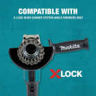 Makita X-LOCK 3-1/8 In. Knotted 0.02 In. Stainless Steel Cup Angle Grinder Wire Brush Image 4
