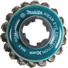 Makita X-LOCK 3-1/8 In. Knotted 0.02 In. Stainless Steel Cup Angle Grinder Wire Brush Image 1