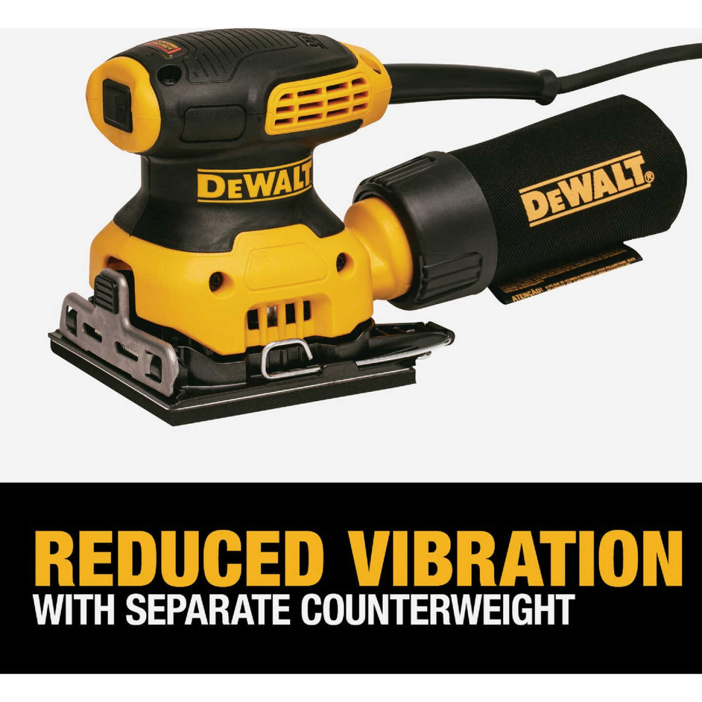 DEWALT 2.3 Amp 1/4 Sheet Sander Image 3