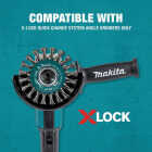 Makita X-LOCK 4-1/2 In. Full Cable Knotted Stainless Steel Angle Grinder Wire Wheel Image 6