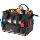 CLC 21-Pocket 12 In. Tool Bag with Top-Side Tray Image 1