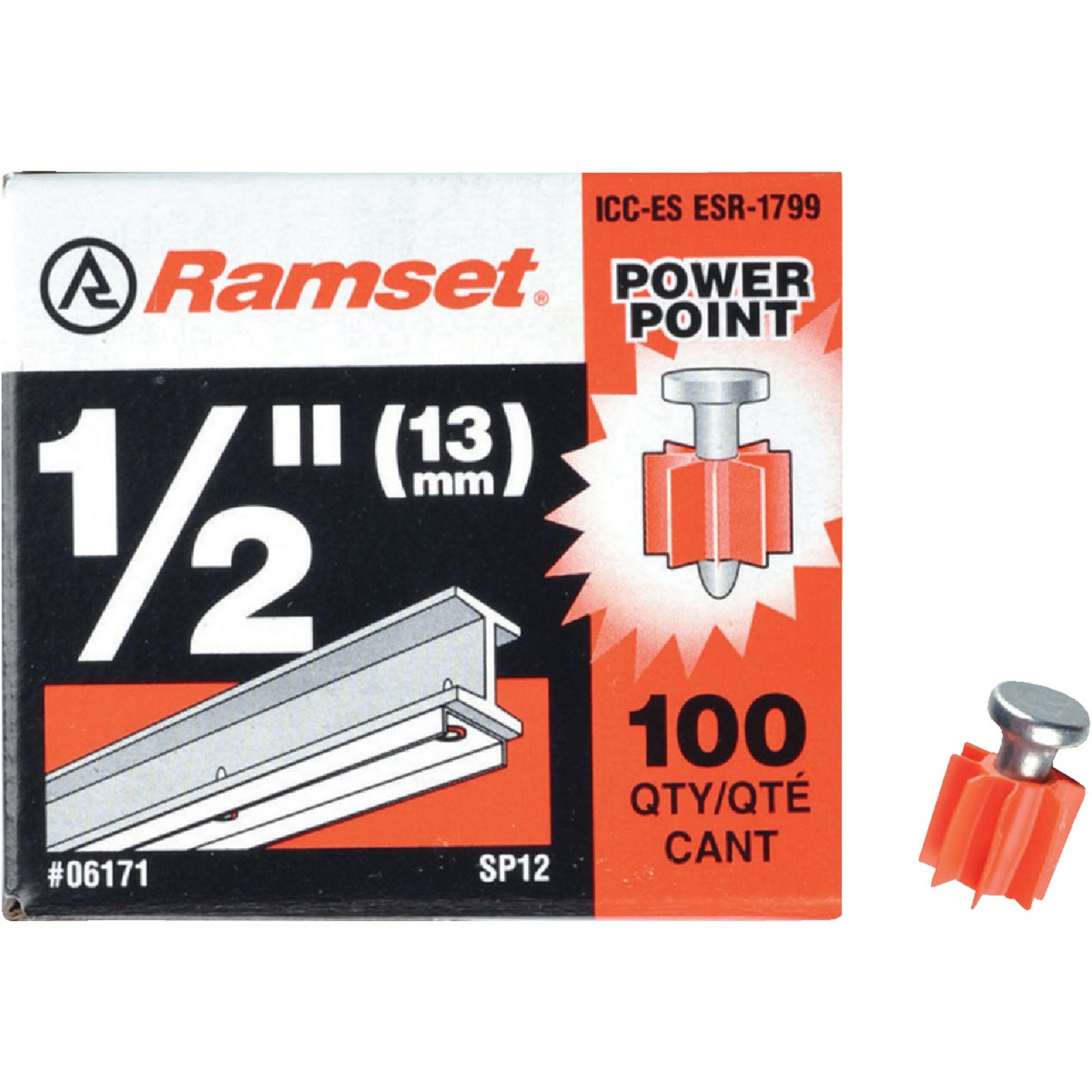 Ramset 1/2 In. Fastening Pin (100-Pack)