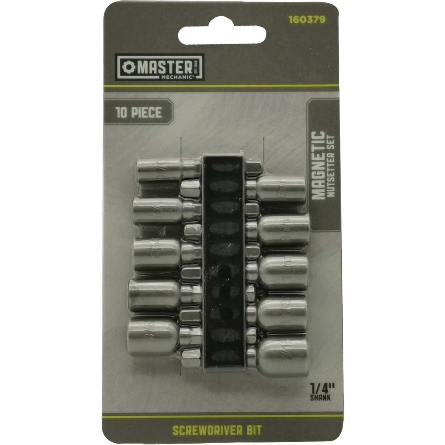 Master Mechanic Magnetic Nutsetter Set (10-Piece) Image 1