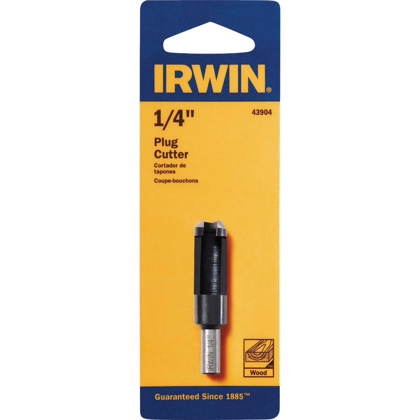 Irwin 1/4 In. High-Carbon Steel Plug Cutter Image 2