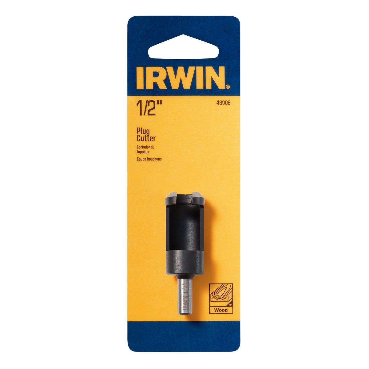 Irwin 1/2 In. High-Carbon Steel Plug Cutter Image 2