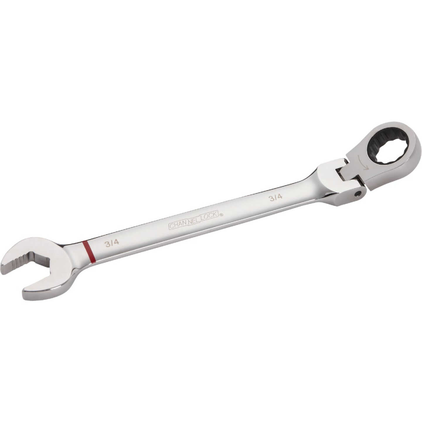 Channellock Standard 3/4 In. 12-Point Ratcheting Flex-Head Wrench Image 1