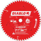 Diablo 7-1/4 In. 56-Tooth Aluminum Circular Saw Blade Image 1