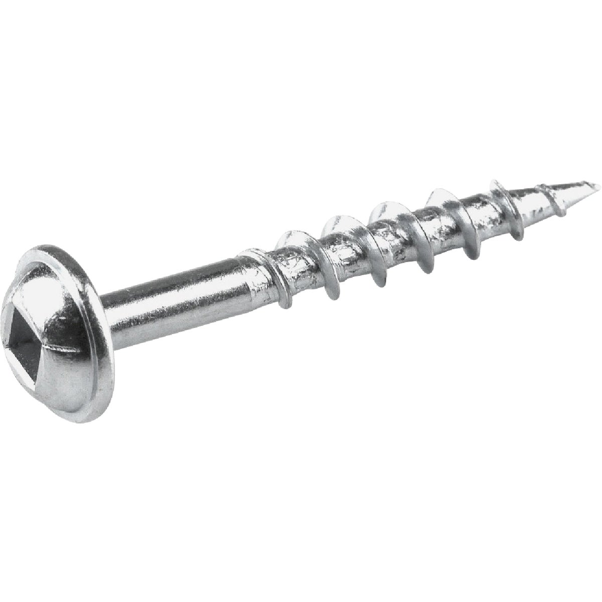 Kreg #8 x 1-1/4 In. Square Coarse Thread Maxi-Loc Head Zinc Pocket-Hole Screw (1200 Ct.) Image 1