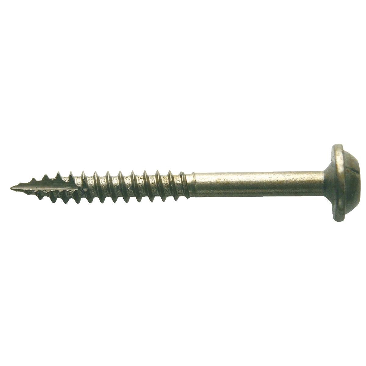 Kreg #7 1-1/2 In. Fine Maxi-Loc Washer Head Zinc Pocket Hole Screw (1000-Pack) Image 1