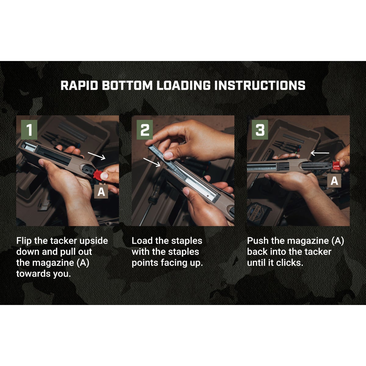 Spec Ops Heavy Duty Staple Gun Image 3