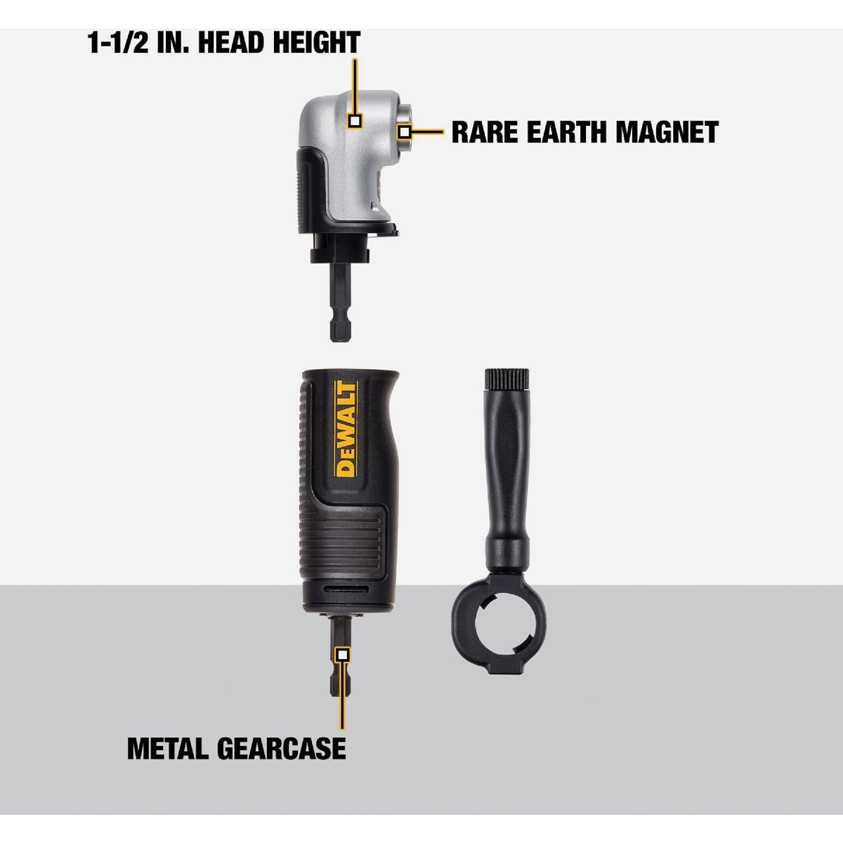 DEWALT FlexTorq 2-In-1 Modular Right Angle Attachment Image 2