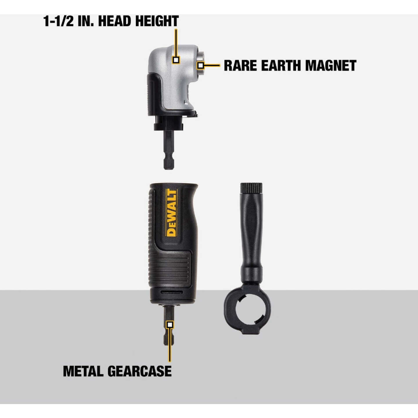 DEWALT FlexTorq 2-In-1 Modular Right Angle Attachment Image 2