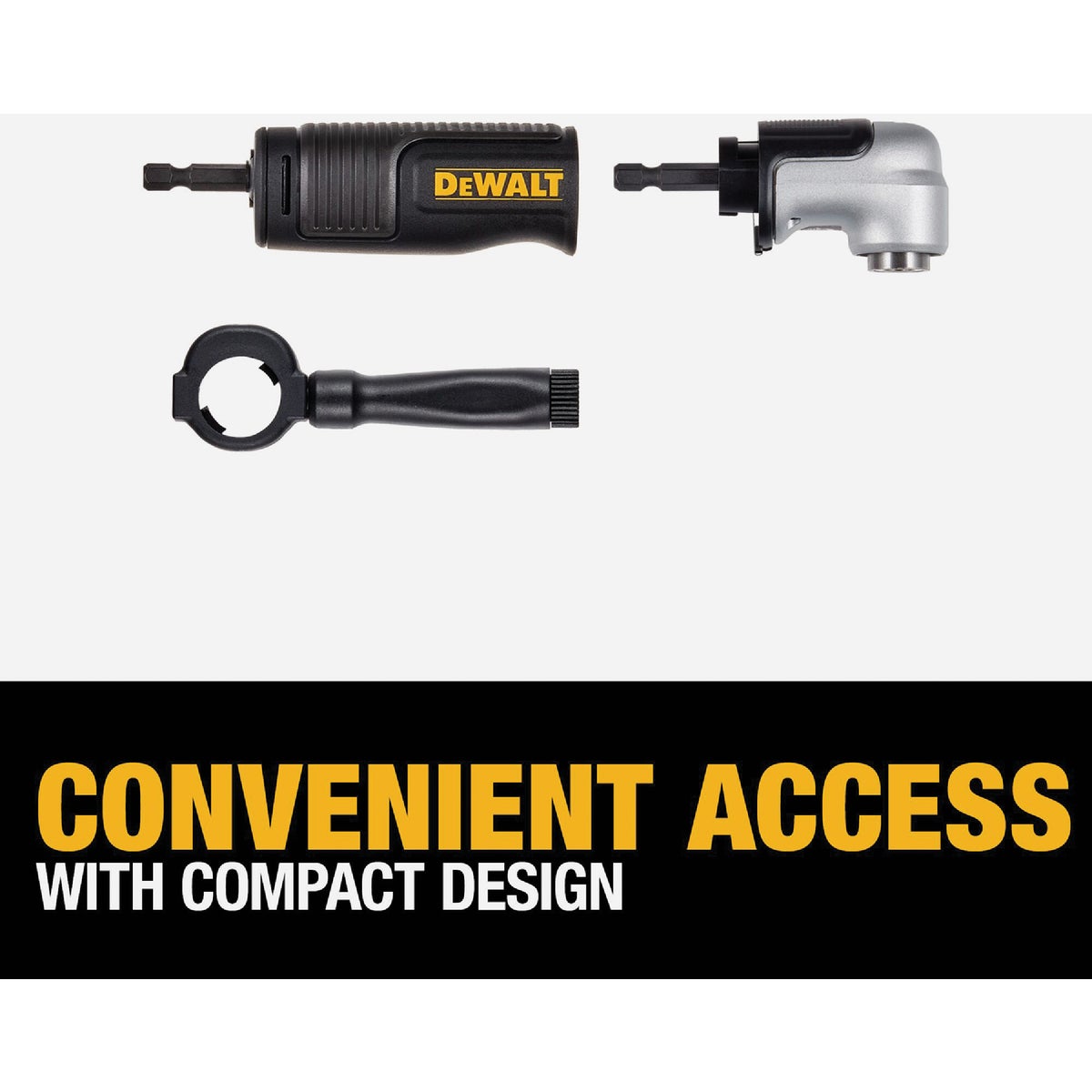 DEWALT FlexTorq 2-In-1 Modular Right Angle Attachment Image 4