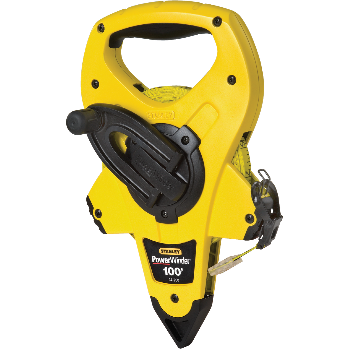 Stanley PowerWinder 100 Ft. Fiberglass Open Reel Tape Image 1