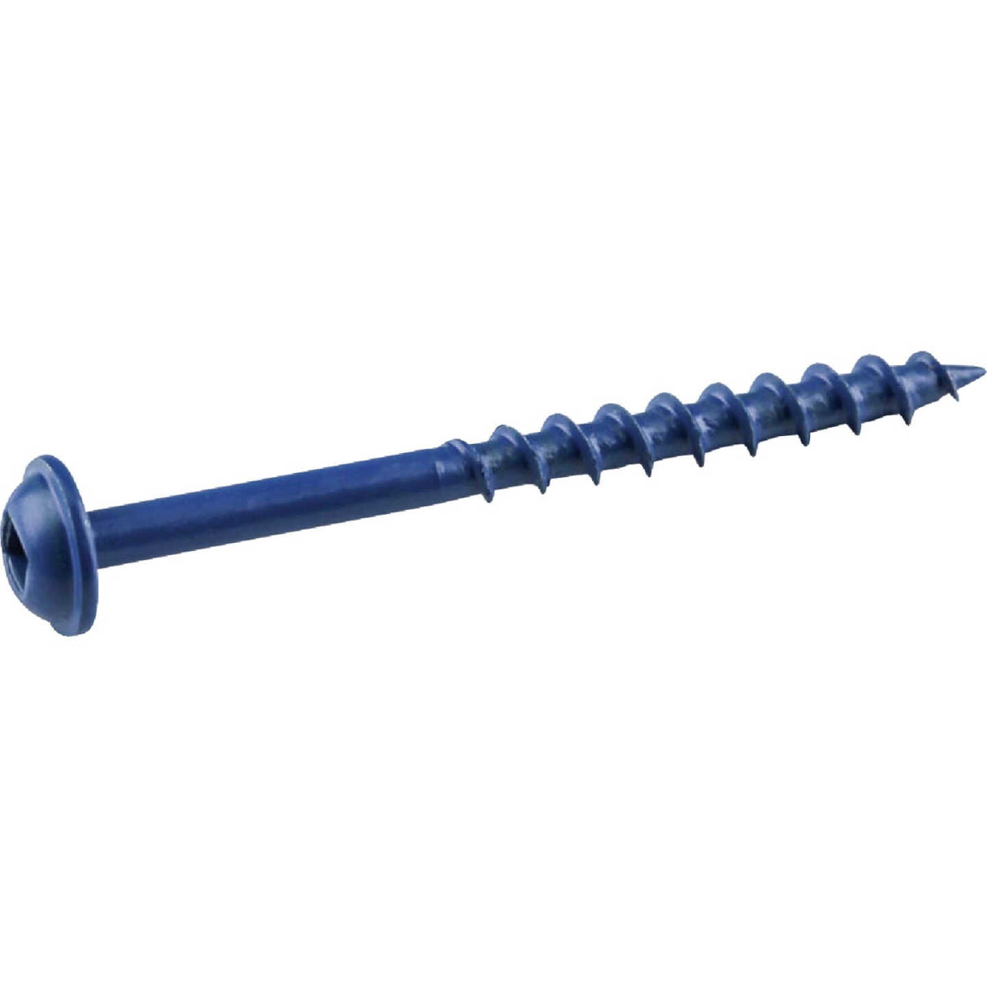 Kreg Blue-Kote #8 x 2-1/2 In. Square Coarse Thread Maxi-Loc Head Pocket-Hole Screw (50 Ct.) Image 1