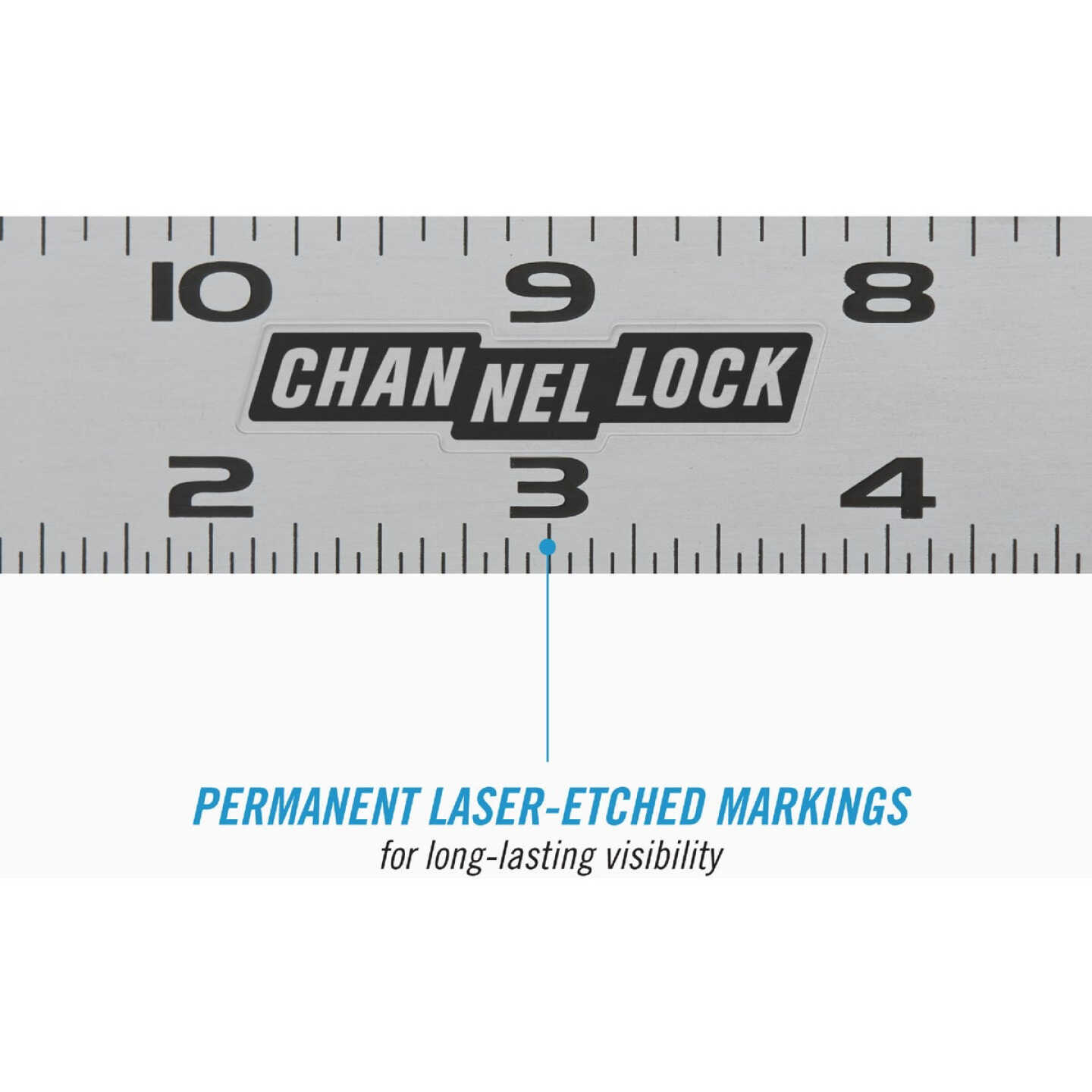 Channellock 6 In. Combination Square Image 3