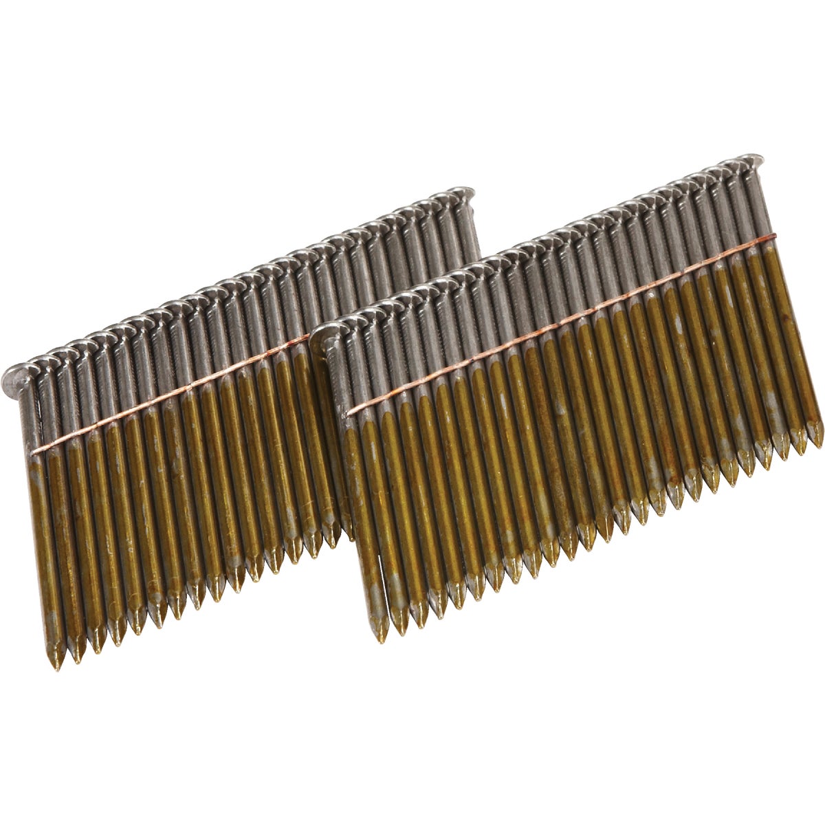Grip-Rite 28 Degree Wire Weld Hot-Dipped Galvanized Clipped Head Framing Stick Nail, 2 In. x .113 In. (2500 Ct.)