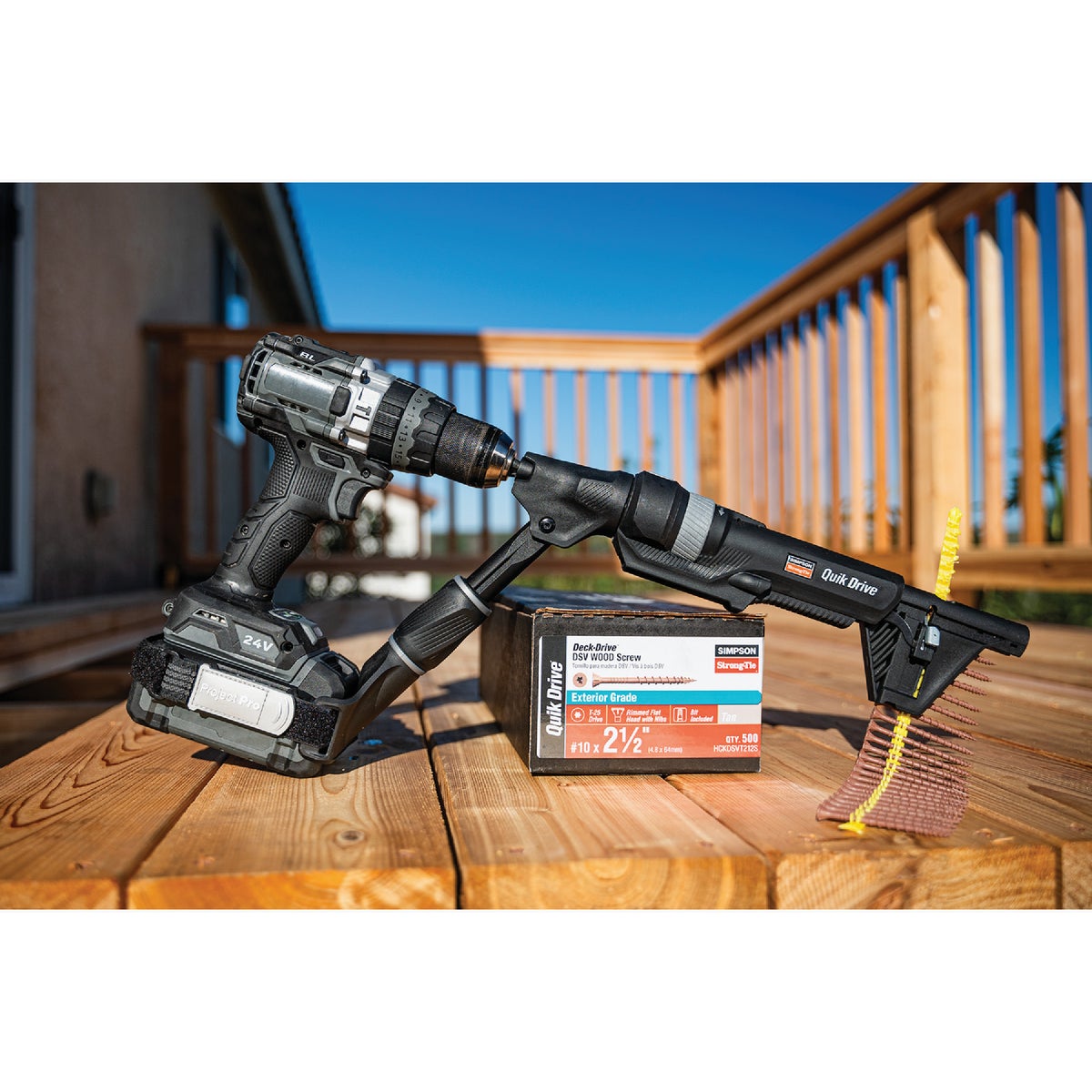 Quik Drive Project Pro Screw Driving Tool Image 2