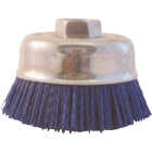 Dico Nyalox 3 In. Fine Blue Angle Grinder Cup Brush Image 1