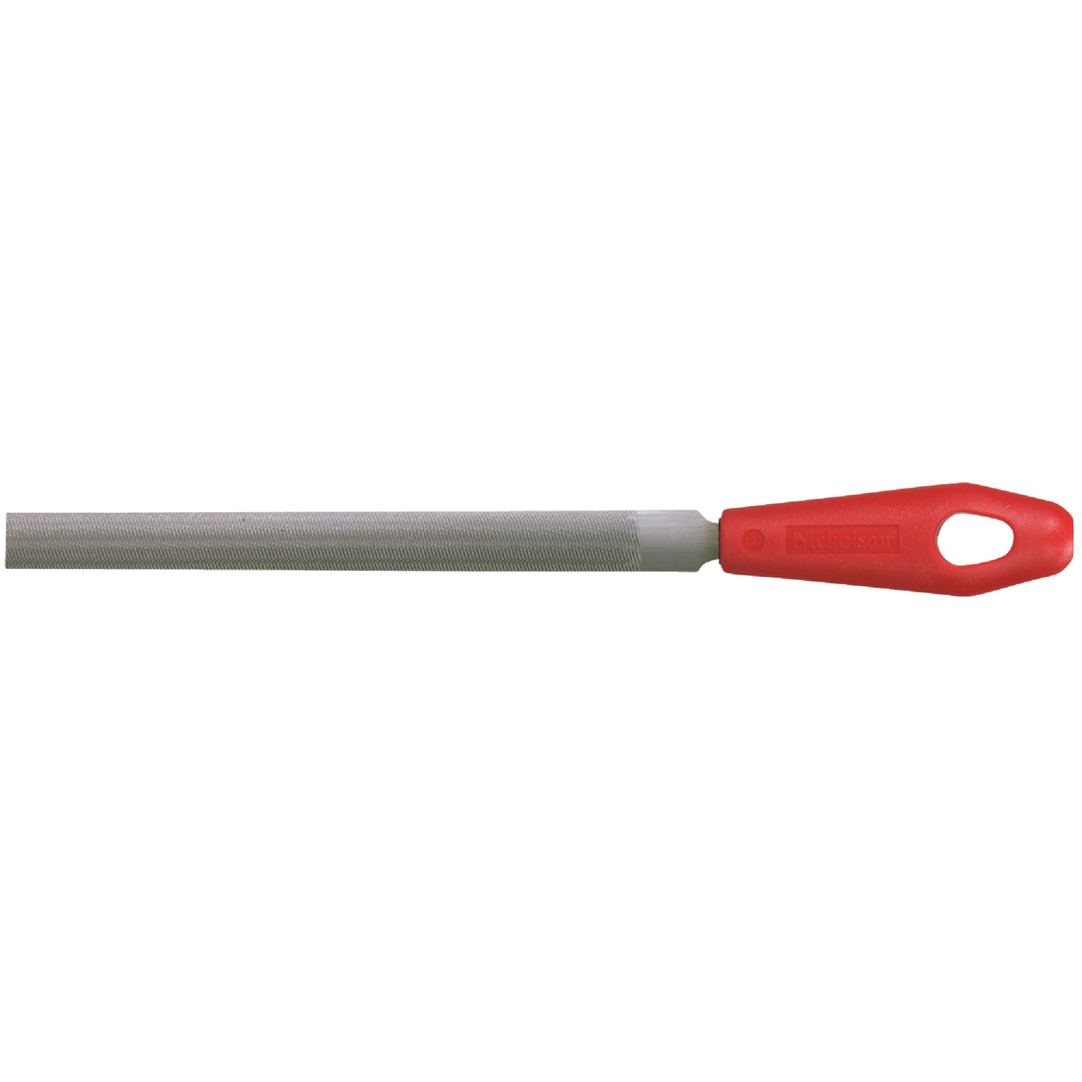 Nicholson 8 In. Half Round Bastard Handled File