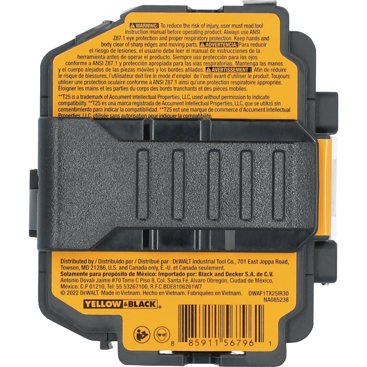 DEWALT Elite Series 1 In. T25 TORX Impact Screwdriver Bit (30-Pack) Image 5