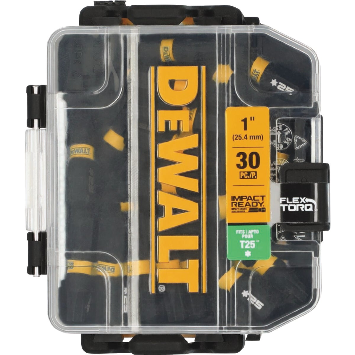 DEWALT Elite Series 1 In. T25 TORX Impact Screwdriver Bit (30-Pack) Image 4