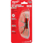 Milwaukee Red & Black Frame Safety Glasses with Yellow Anti-Scratch Lenses Image 2