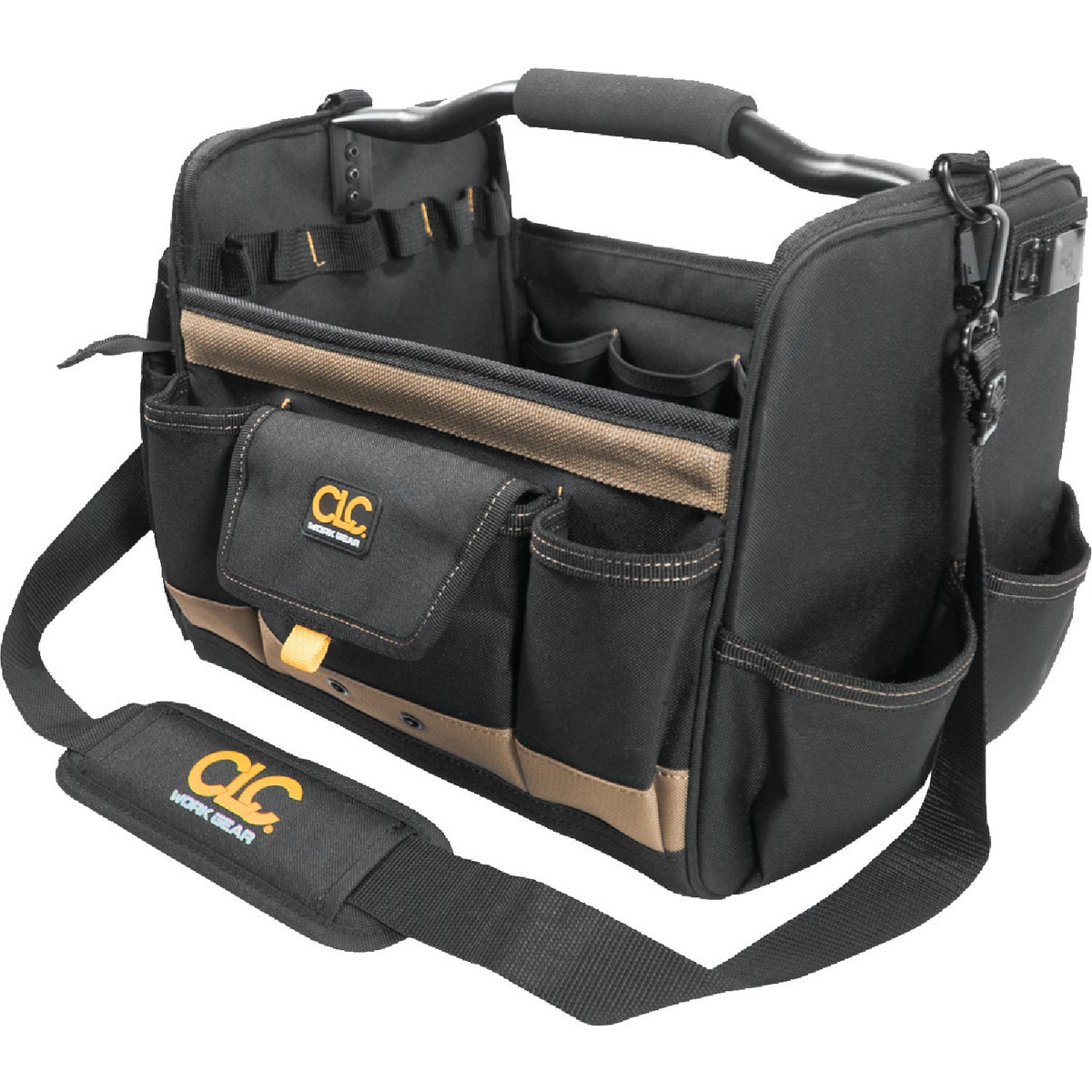 CLC 14 In. 21-Pocket Open Top Soft Sided Tool Tote Image 2