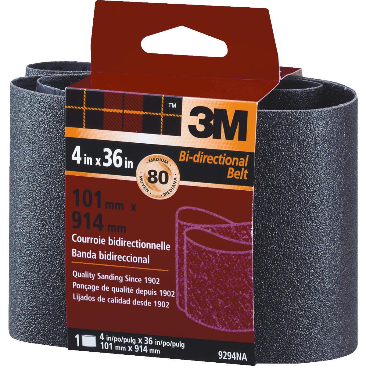 4X36 80G SANDING BELT Image 1