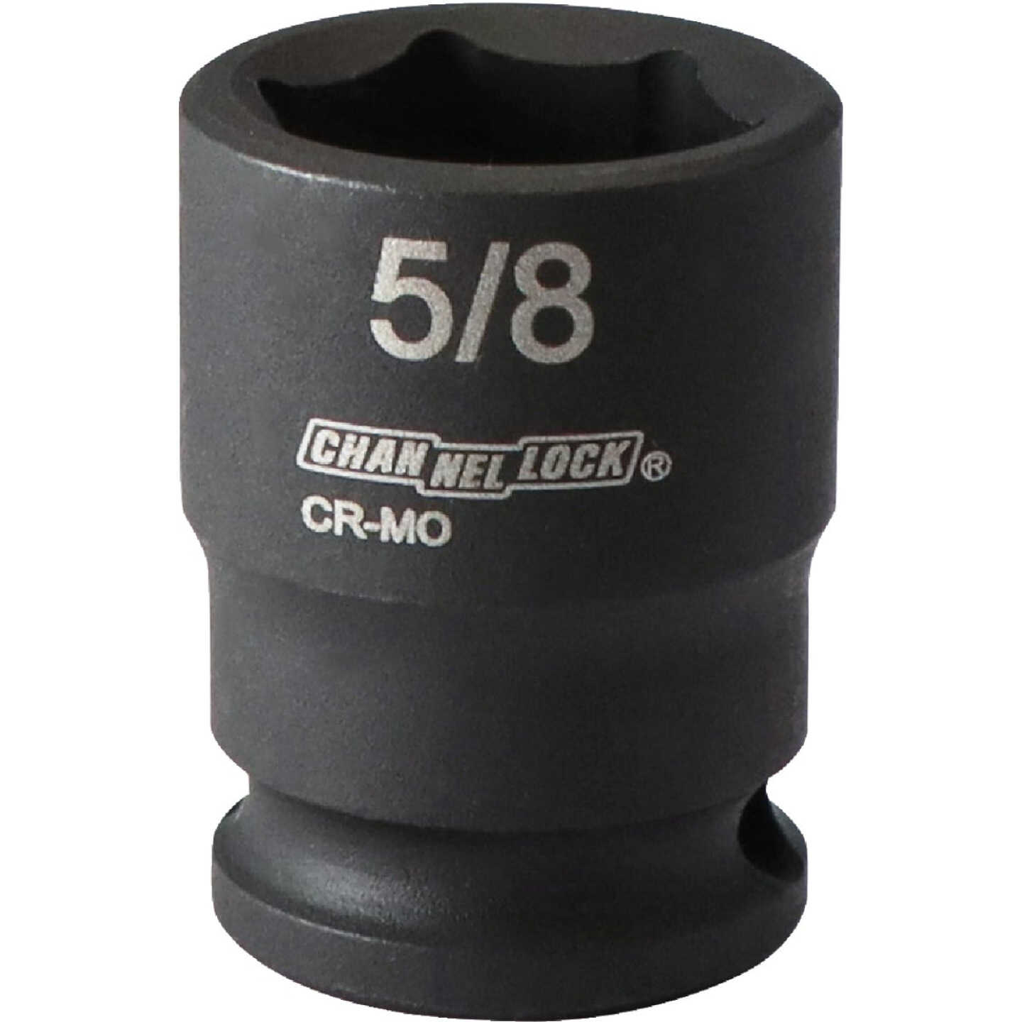 Channellock 3/8 In. Drive 5/8 In. 6-Point Shallow Standard Impact Socket Image 1