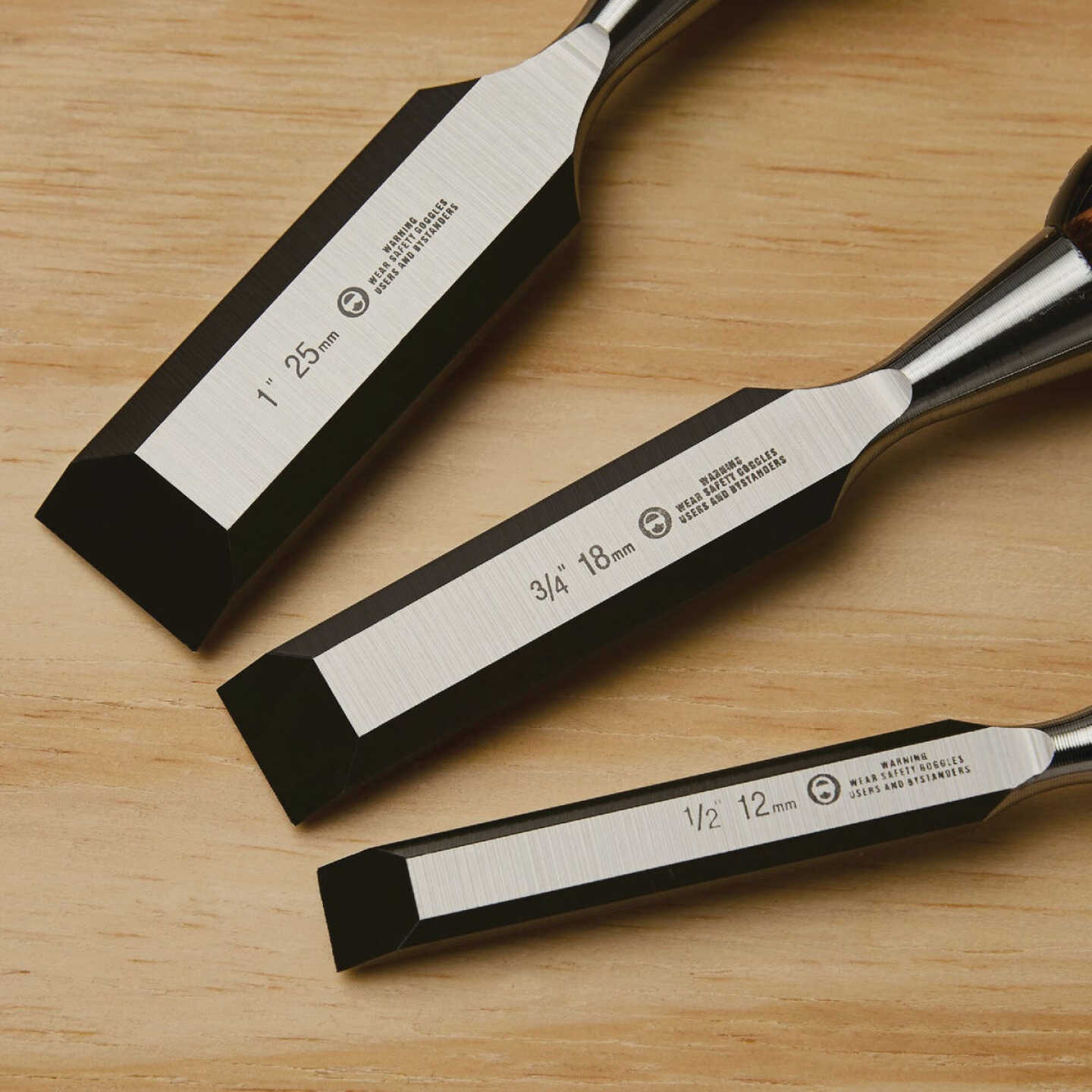 Stanley FatMax Wood Chisel Set (3-Piece) Image 2