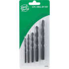Smart Savers 5-Piece Black Oxide Drill Bit Set, 5/32 In. thru 3/8 In. Image 2