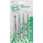 Smart Savers Assorted Style Tweezer Set (4-Piece) Image 1