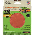 Gator 5 In. 8-Hole 220-Grit Hook & Loop Sanding Disc (15-Pack) Image 1