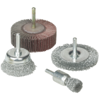 Weiler Vortec 4 pcs Abrasive Wheel & Brush Set Image 1