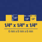 QEP 1/4 In. Stainless Steel Square Notched Trowel with Comfort Grip Image 2