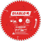 Diablo 7-1/4 In. 56-Tooth Aluminum Circular Saw Blade, Bulk Image 1