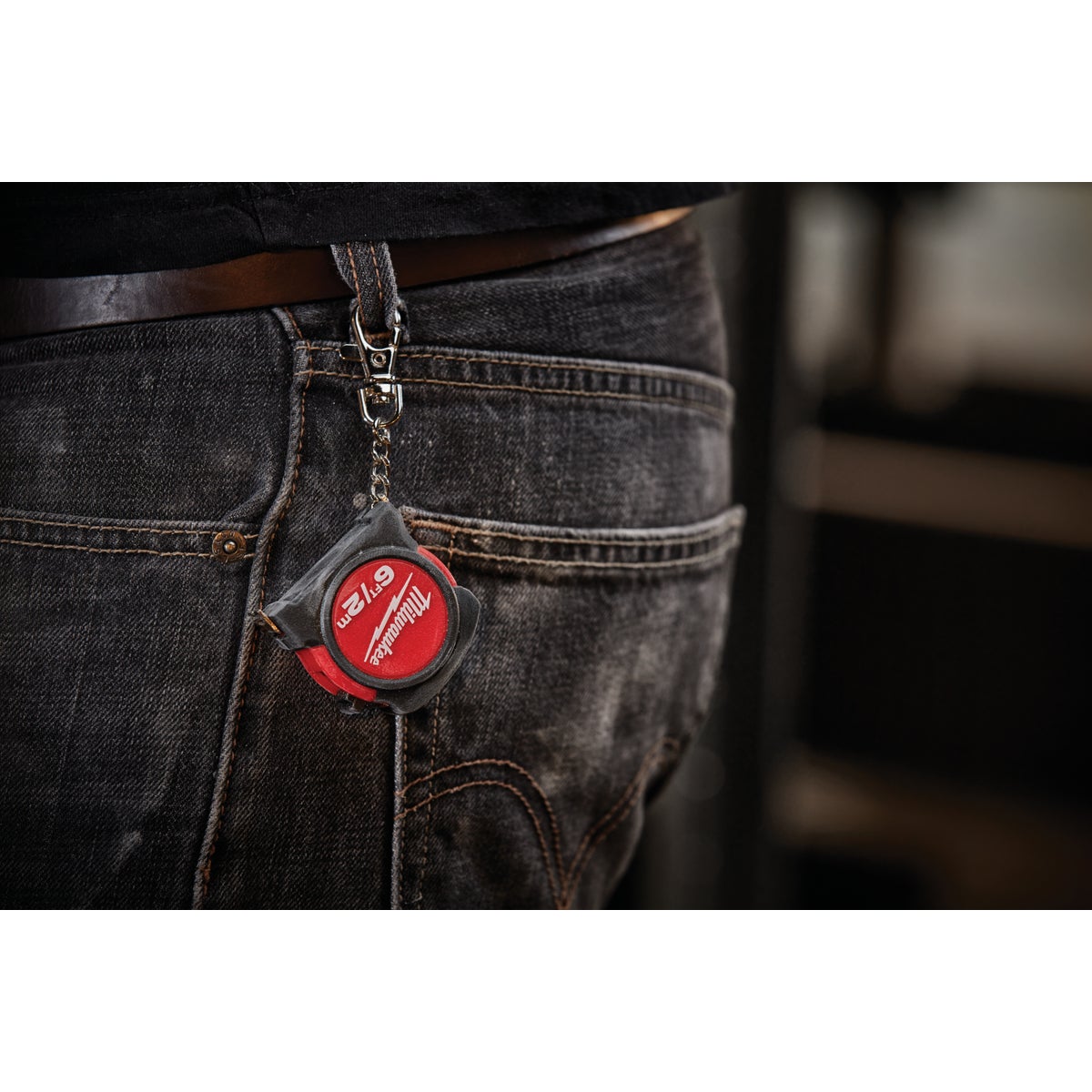 Milwaukee 6 Ft. Keychain Tape Measure, Bulk Image 2