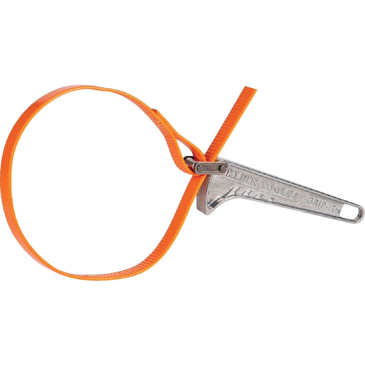 Klein Grip-It 1-1/2 In. to 4 In. Strap Wrench with 6 In. Handle Image 4